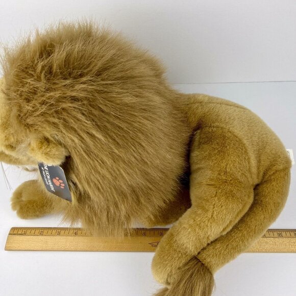 MGM Grand Lion Habitat plush, 16 inch Fiesta stuffed animal, NWT, golden, mane - Picture 3 of 9